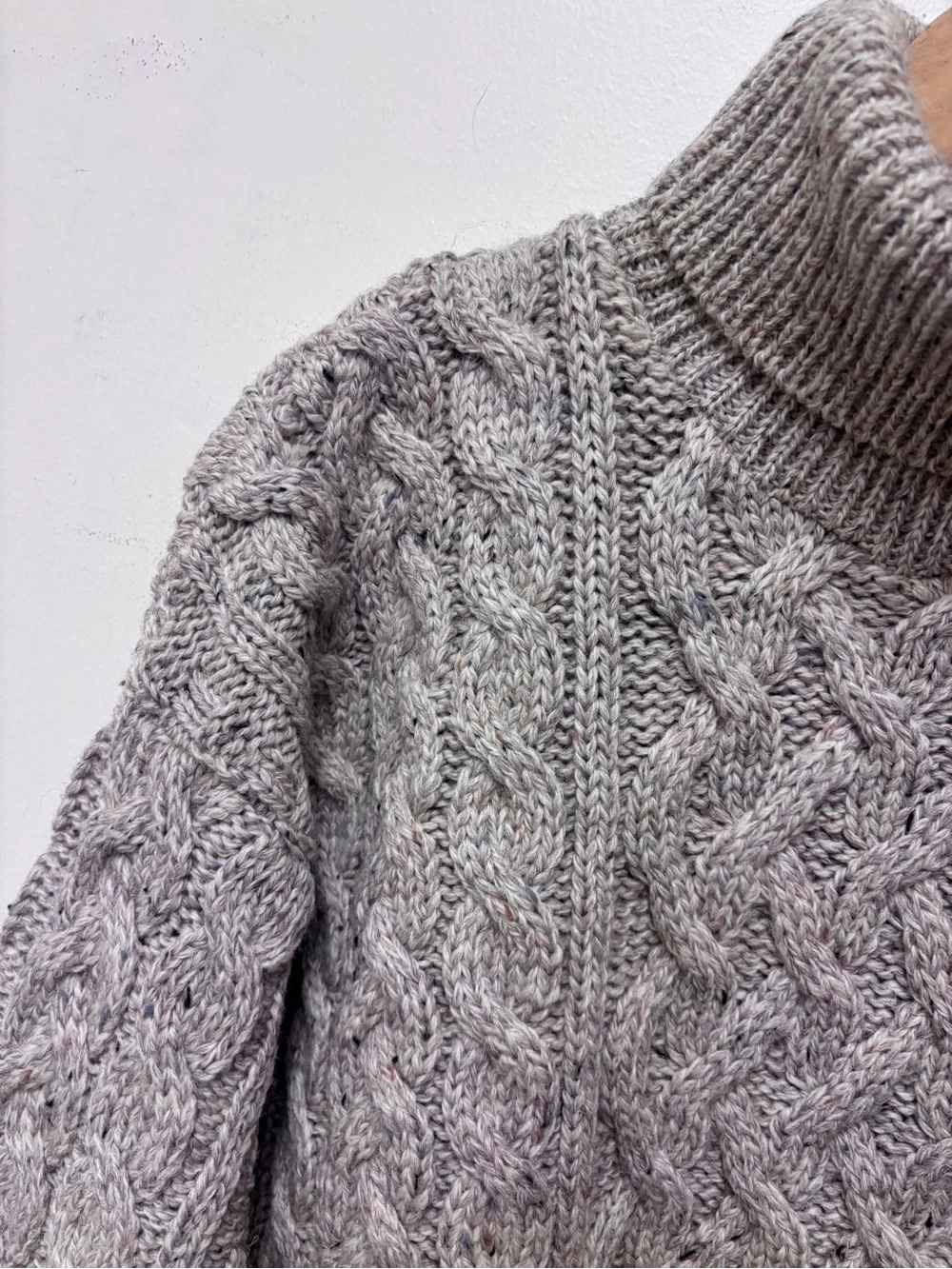 Celtic Country 100% Wool Turtleneck Sweater